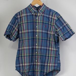 Ralph Lauren Short Sleeve Button Down Shirt (M)
